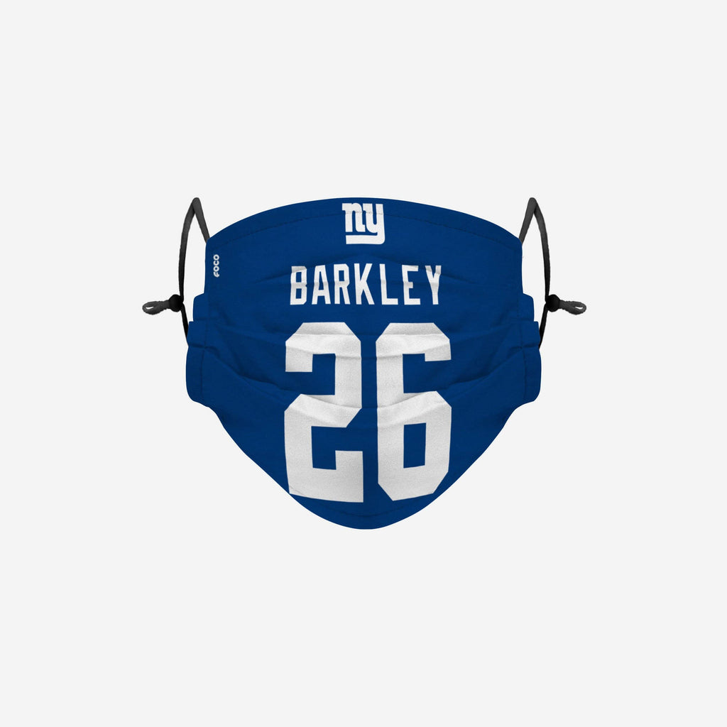 Saquon Barkley New York Giants Adjustable Face Cover FOCO - FOCO.com