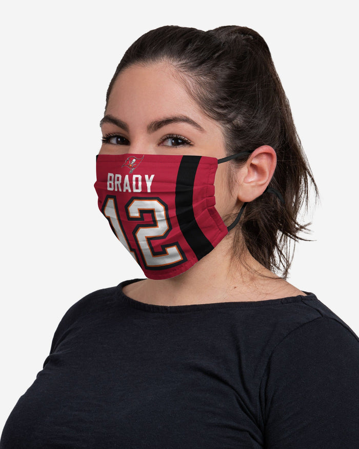 Tom Brady Tampa Bay Buccaneers Adjustable Face Cover FOCO - FOCO.com