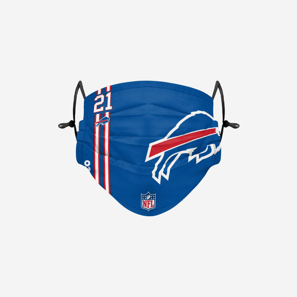 Jordan Poyer Buffalo Bills On-Field Sideline Logo Face Cover FOCO - FOCO.com