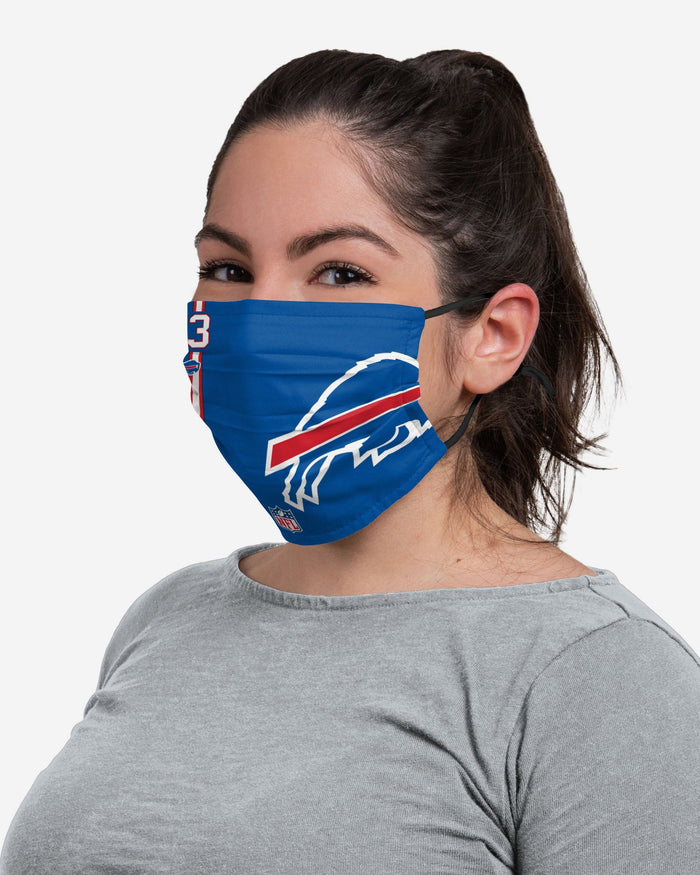 Dion Dawkins Buffalo Bills On-Field Sideline Logo Face Cover FOCO - FOCO.com