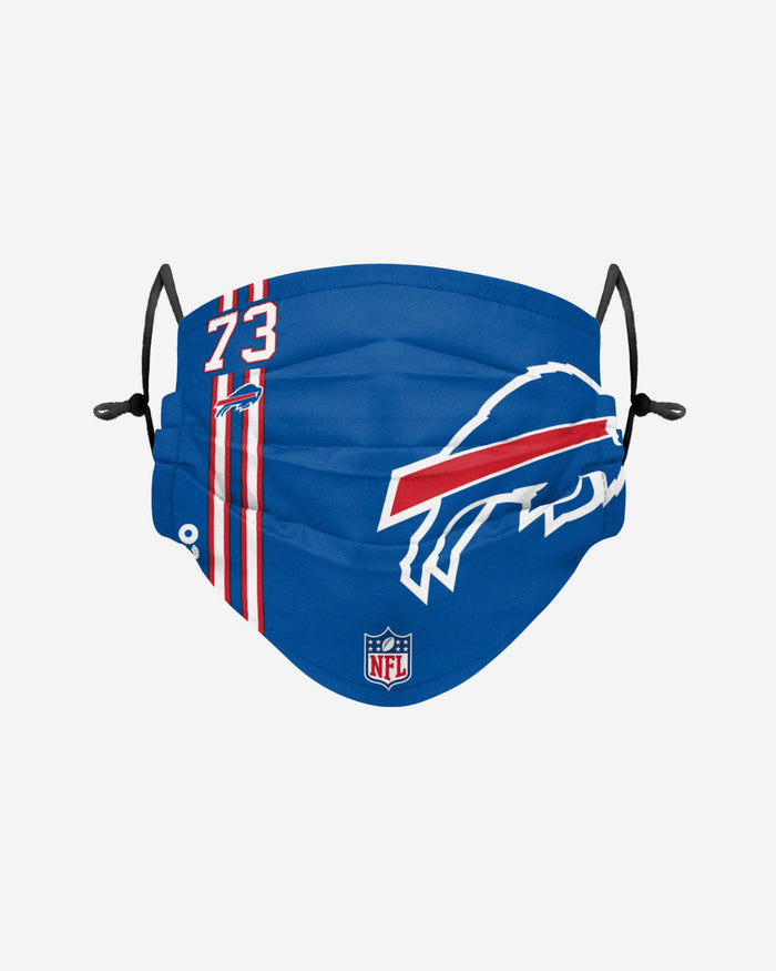 Dion Dawkins Buffalo Bills On-Field Sideline Logo Face Cover FOCO - FOCO.com