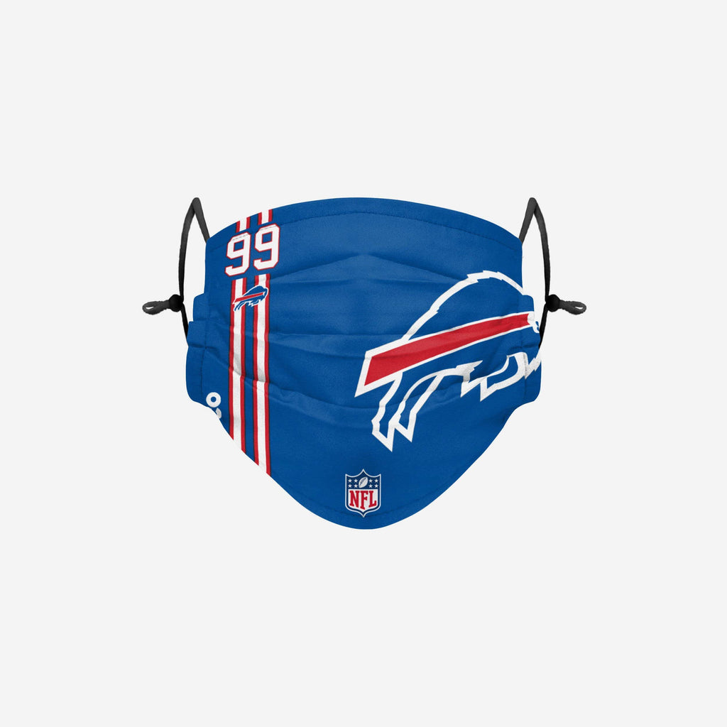 Harrison Phillips Buffalo Bills On-Field Sideline Logo Face Cover FOCO - FOCO.com