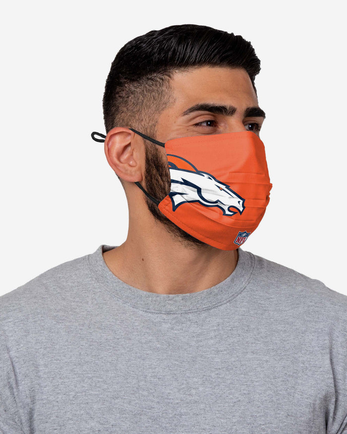 Von Miller Denver Broncos On-Field Sideline Logo Face Cover FOCO - FOCO.com