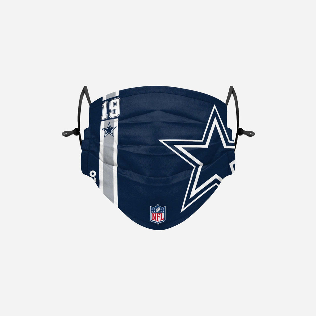 Amari Cooper Dallas Cowboys On-Field Sideline Logo Face Cover FOCO - FOCO.com