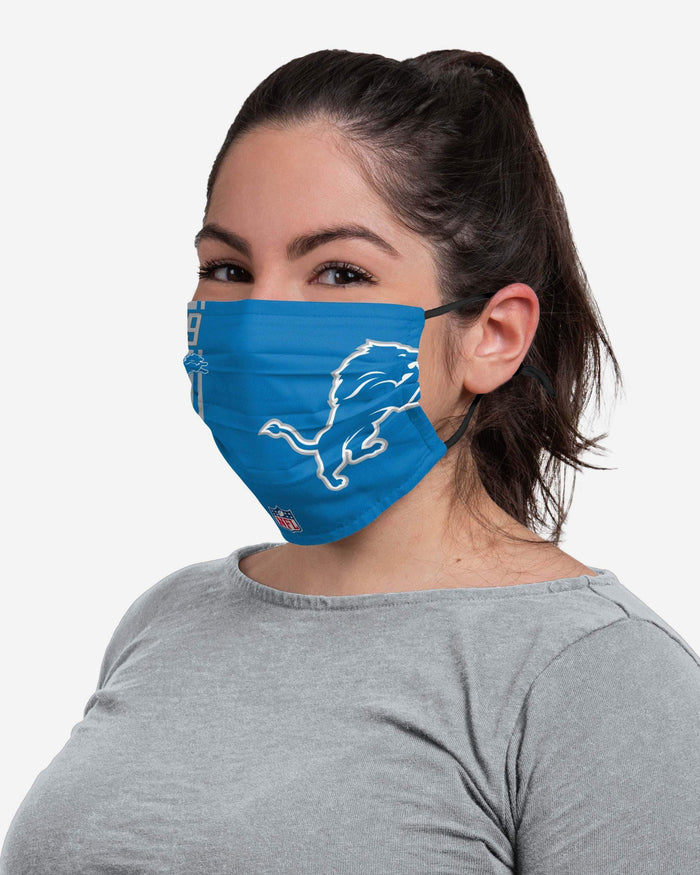 Kenny Golladay Detroit Lions On-Field Sideline Logo Face Cover FOCO - FOCO.com