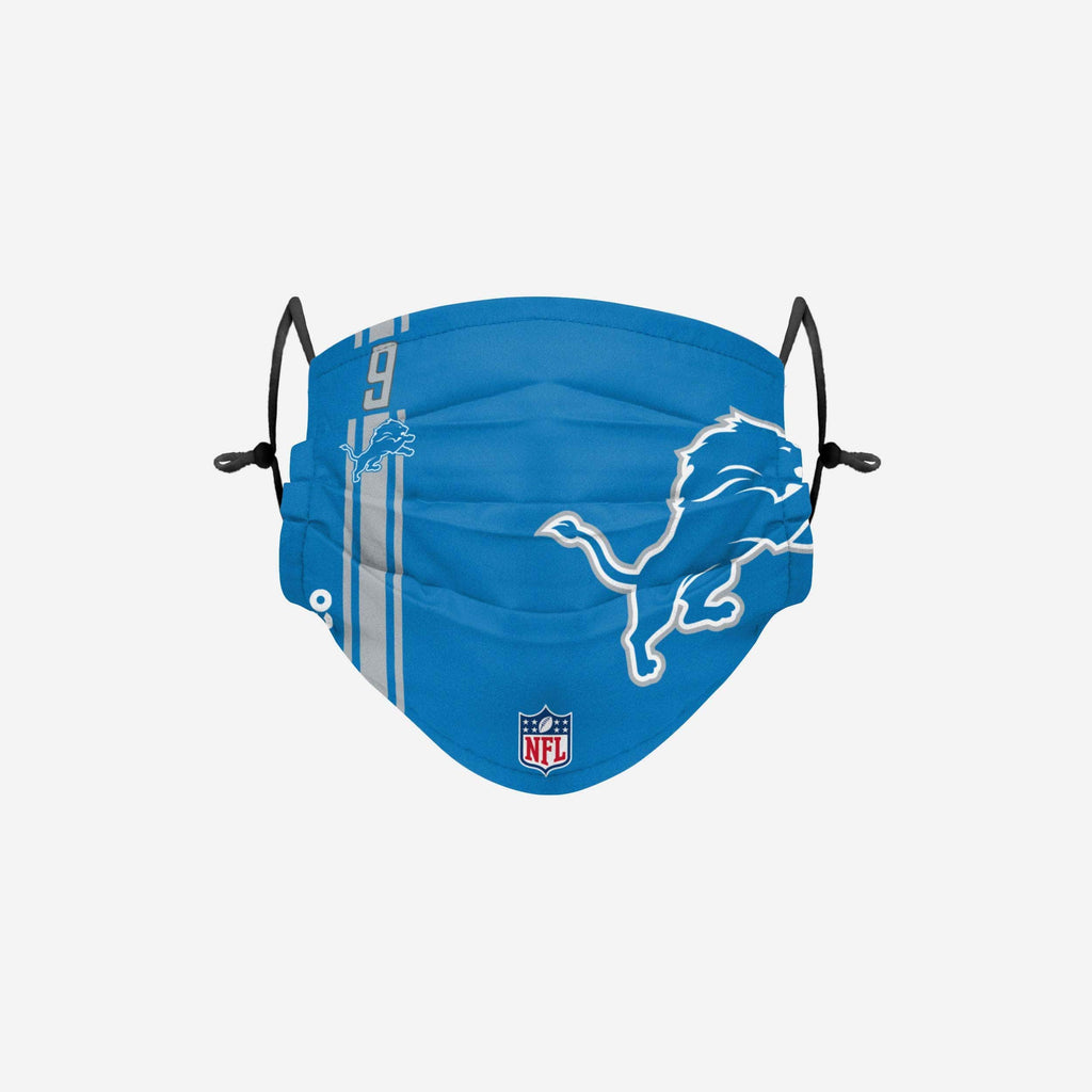 Matthew Stafford Detroit Lions On-Field Sideline Logo Face Cover FOCO - FOCO.com