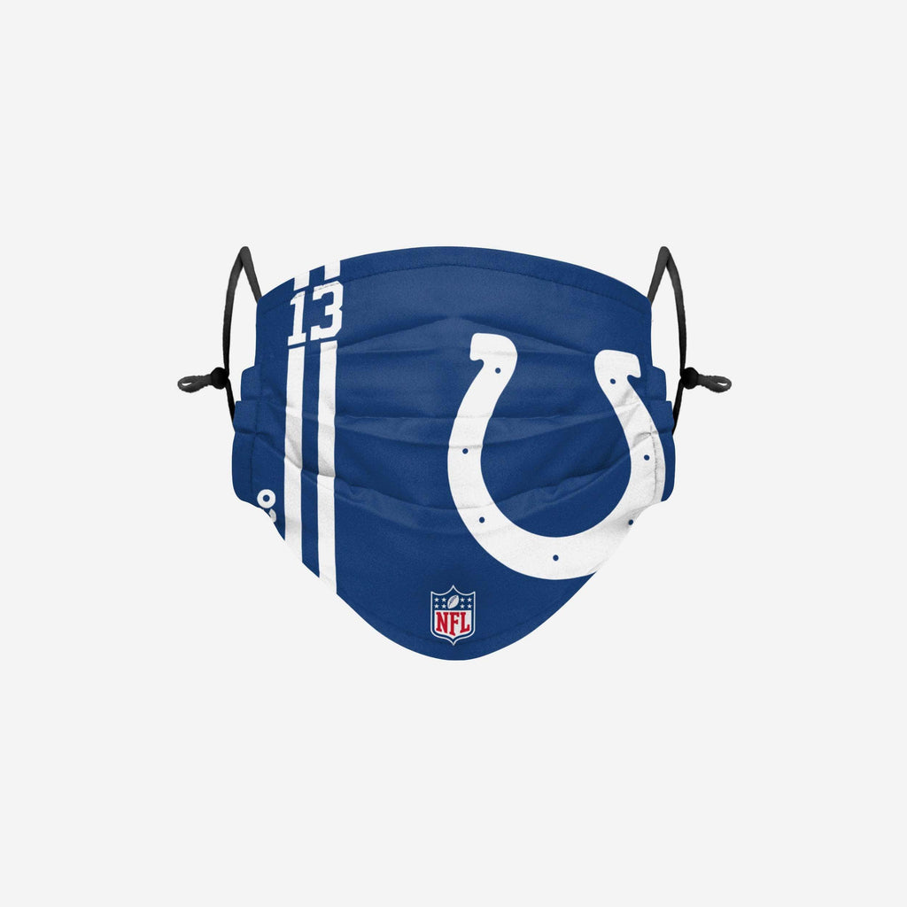 TY Hilton Indianapolis Colts On-Field Sideline Logo Face Cover FOCO - FOCO.com