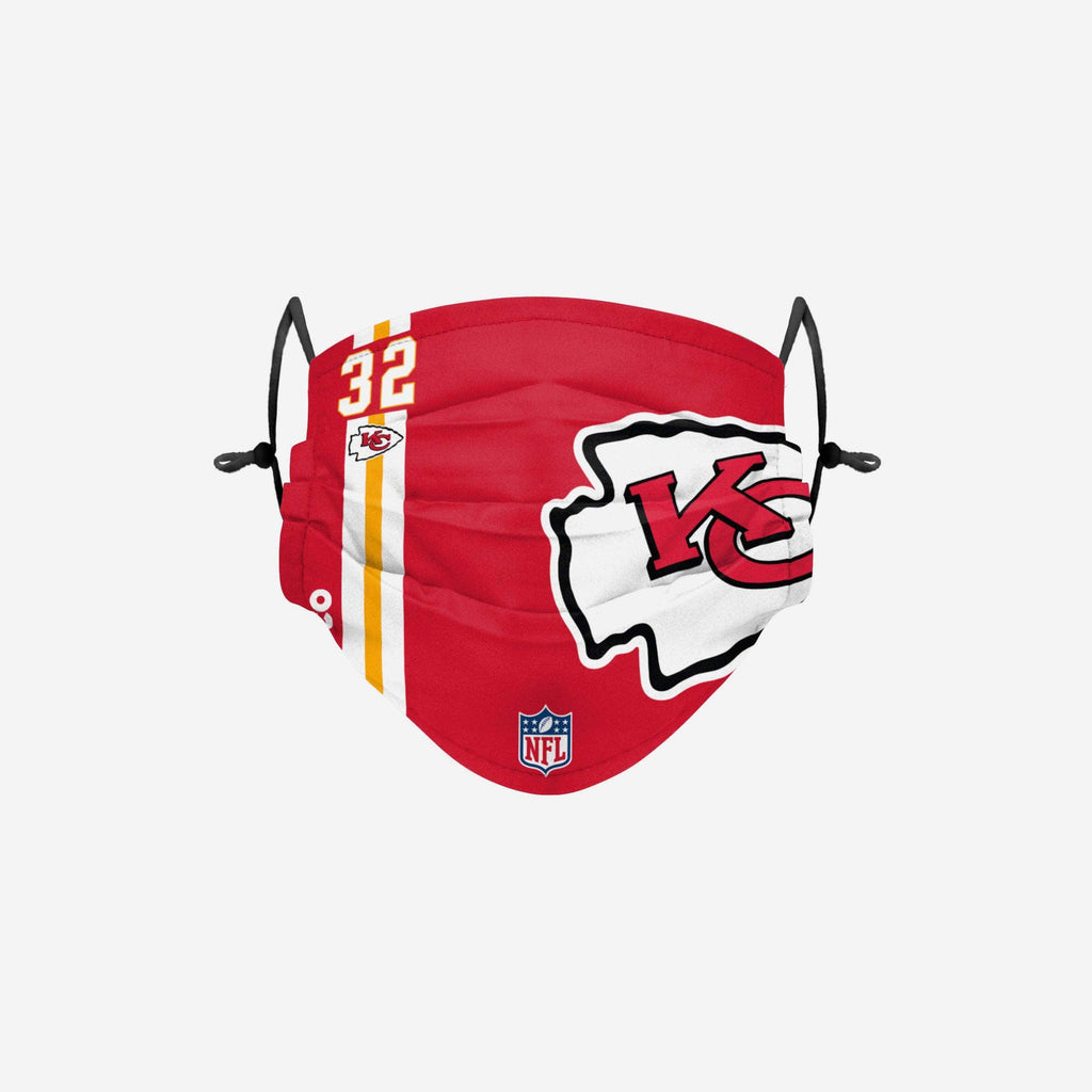 Tyrann Mathieu Kansas City Chiefs On-Field Sideline Logo Face Cover FOCO - FOCO.com