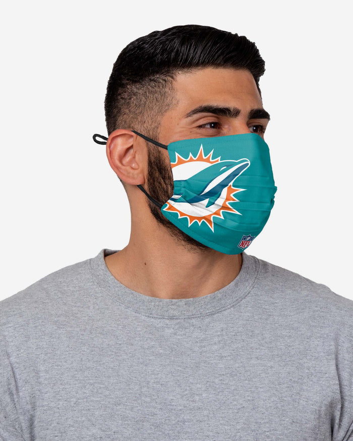 Tua Tagovailoa Miami Dolphins On-Field Sideline Logo Face Cover FOCO - FOCO.com