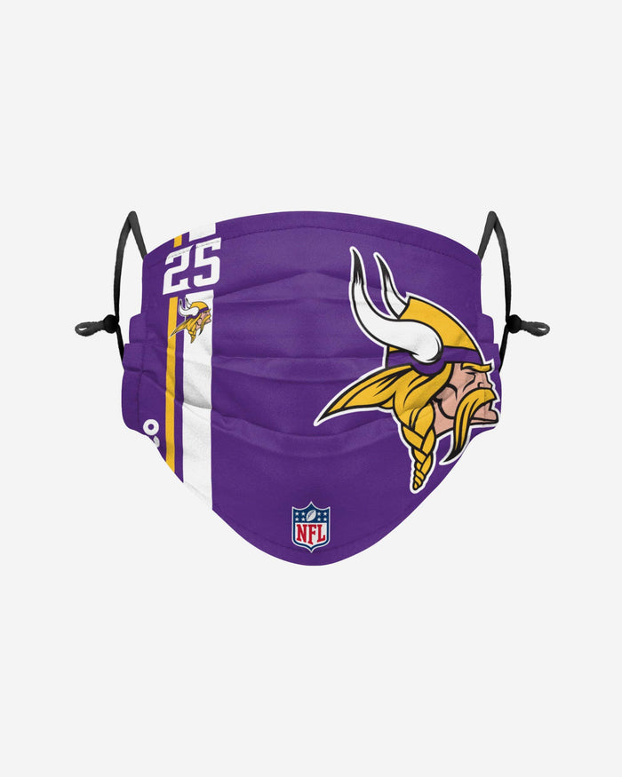 Alexander Mattison Minnesota Vikings On-Field Sideline Logo Face Cover FOCO - FOCO.com