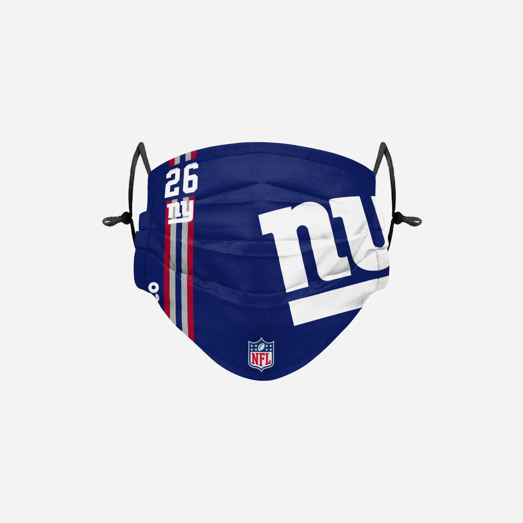 Saquon Barkley New York Giants On-Field Sideline Logo Face Cover FOCO Adult - FOCO.com