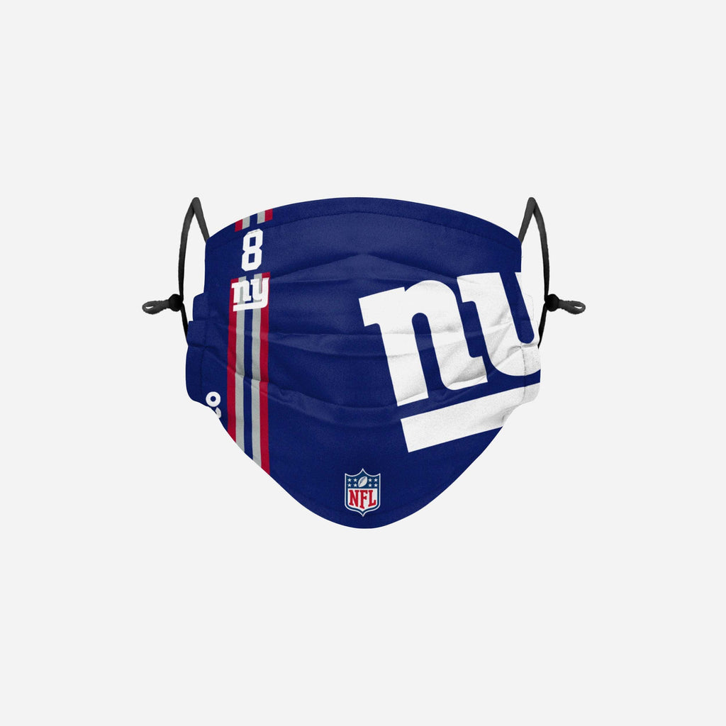 Daniel Jones New York Giants On-Field Sideline Logo Face Cover FOCO - FOCO.com