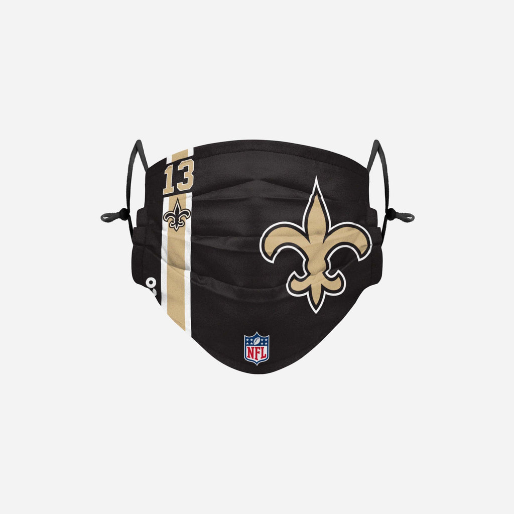 Michael Thomas New Orleans Saints On-Field Sideline Logo Face Cover FOCO - FOCO.com