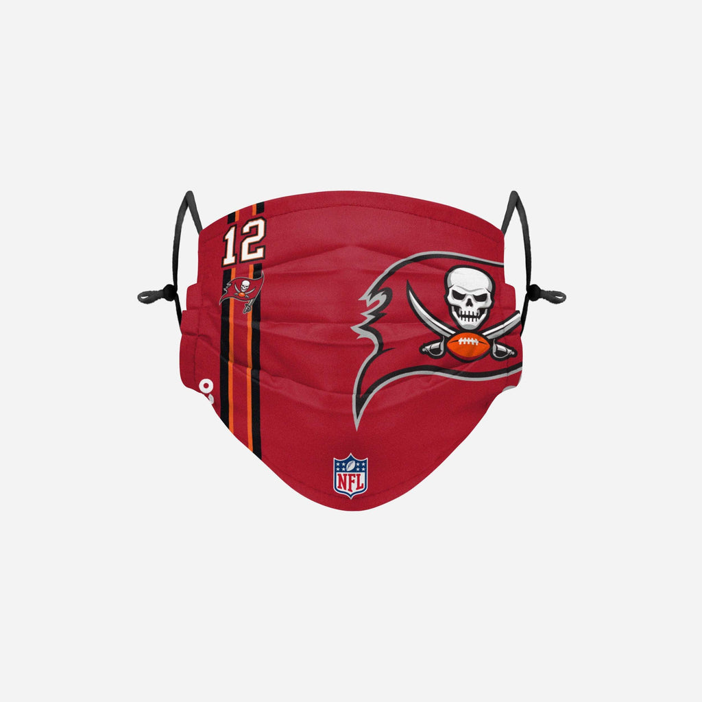 Tom Brady Tampa Bay Buccaneers On-Field Sideline Logo Face Cover FOCO Adult - FOCO.com