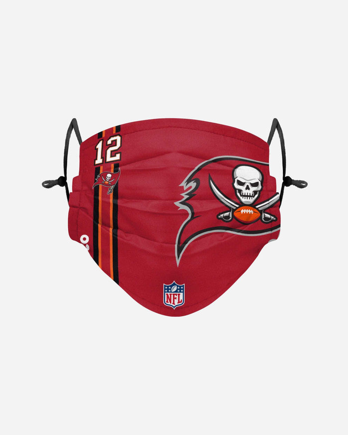 Tom Brady Tampa Bay Buccaneers On-Field Sideline Logo Face Cover FOCO Adult - FOCO.com