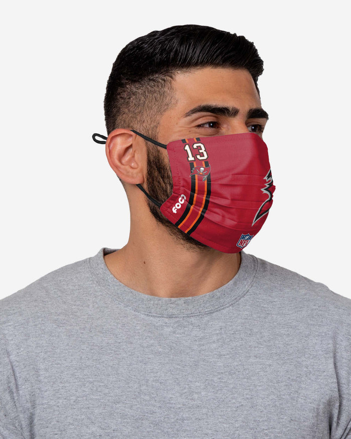 Mike Evans Tampa Bay Buccaneers On-Field Sideline Logo Face Cover FOCO - FOCO.com