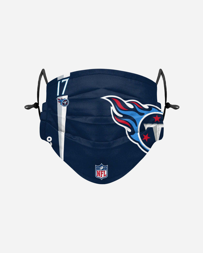 Ryan Tannehill Tennessee Titans On-Field Sideline Logo Face Cover FOCO - FOCO.com