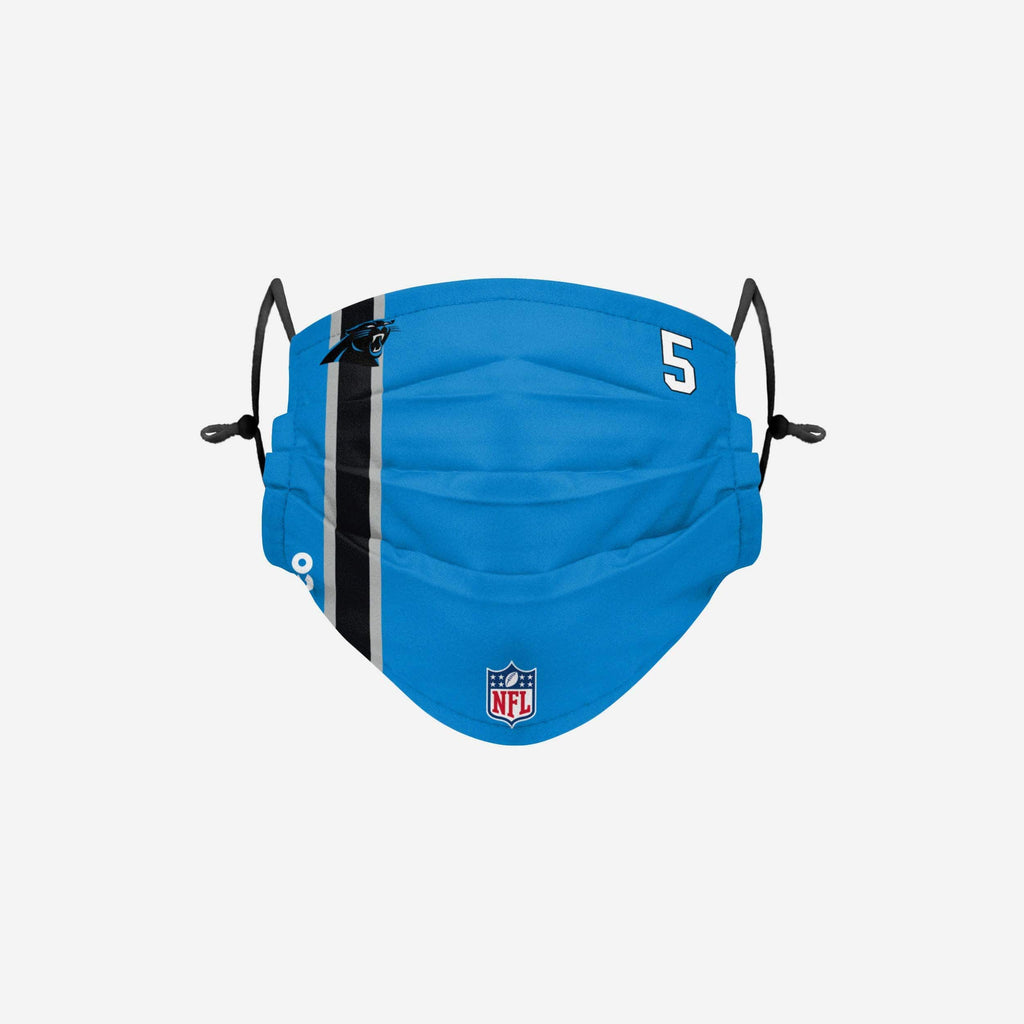 Teddy Bridgewater Carolina Panthers On-Field Sideline Face Cover FOCO - FOCO.com