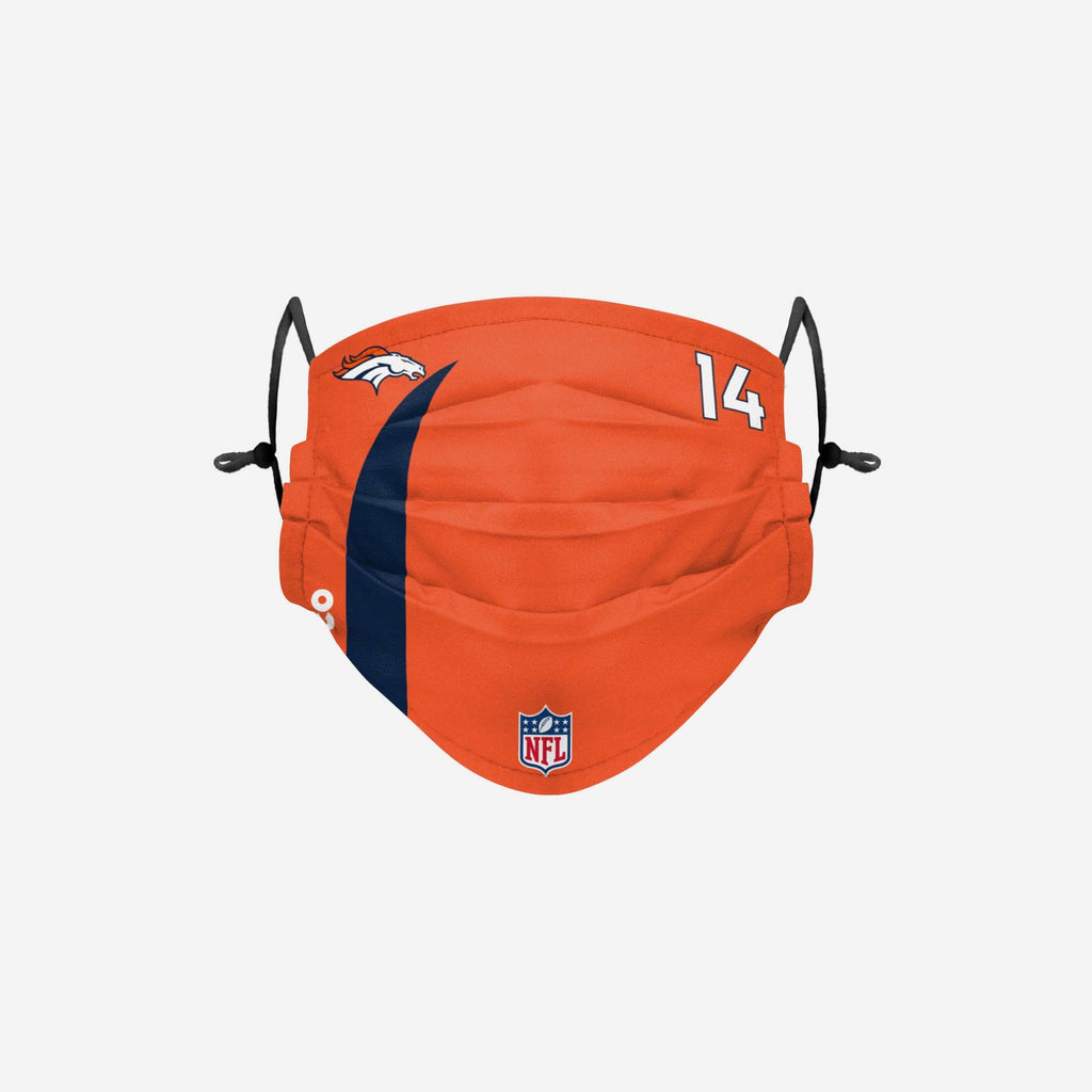 Courtland Sutton Denver Broncos On-Field Sideline Face Cover FOCO - FOCO.com