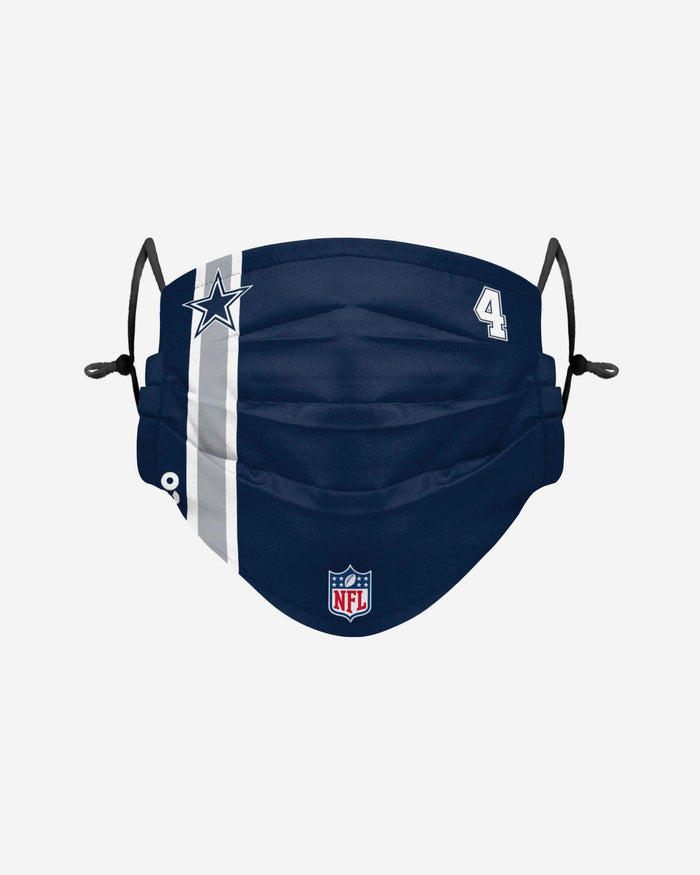 Dak Prescott Dallas Cowboys On-Field Sideline Face Cover FOCO - FOCO.com