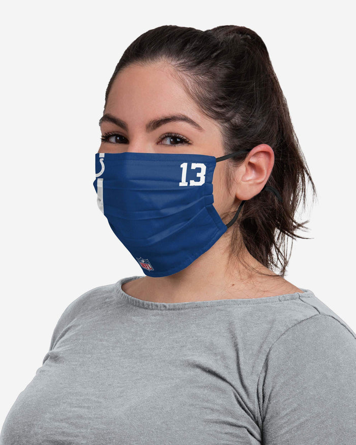 TY Hilton Indianapolis Colts On-Field Sideline Face Cover FOCO - FOCO.com