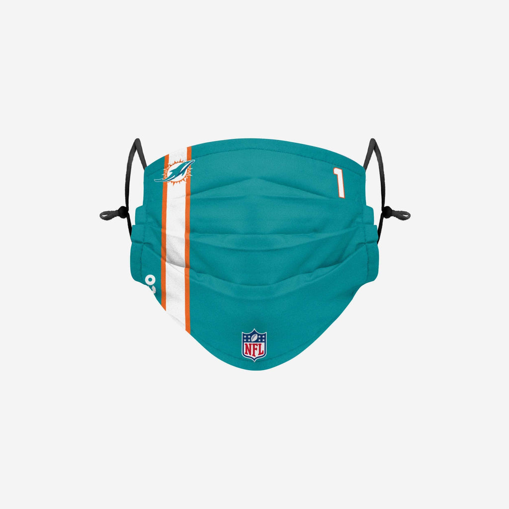 Tua Tagovailoa Miami Dolphins On-Field Sideline Face Cover FOCO - FOCO.com