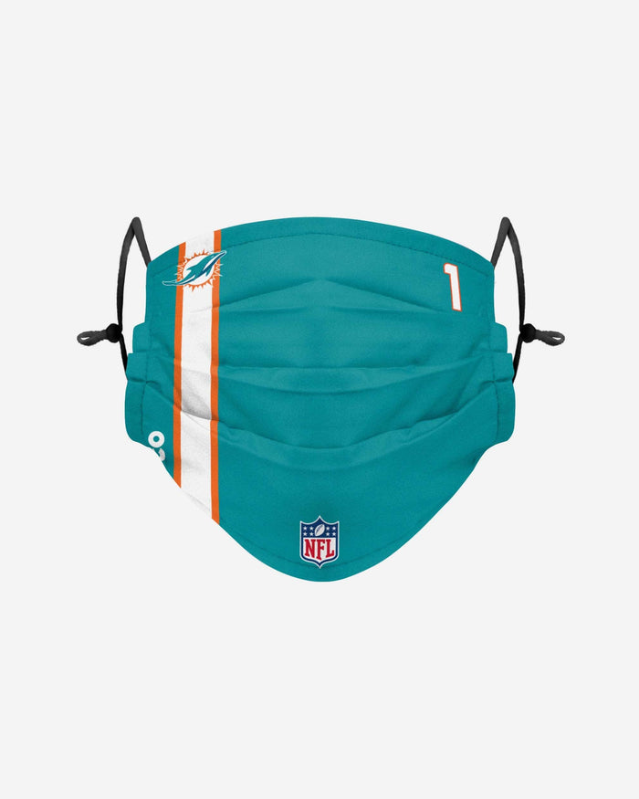 Tua Tagovailoa Miami Dolphins On-Field Sideline Face Cover FOCO - FOCO.com