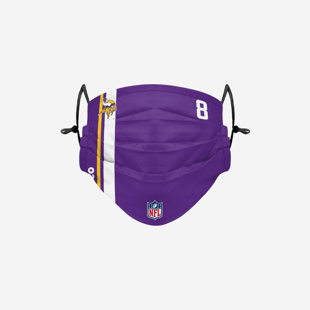 Kirk Cousins Minnesota Vikings On-Field Sideline Face Cover FOCO - FOCO.com