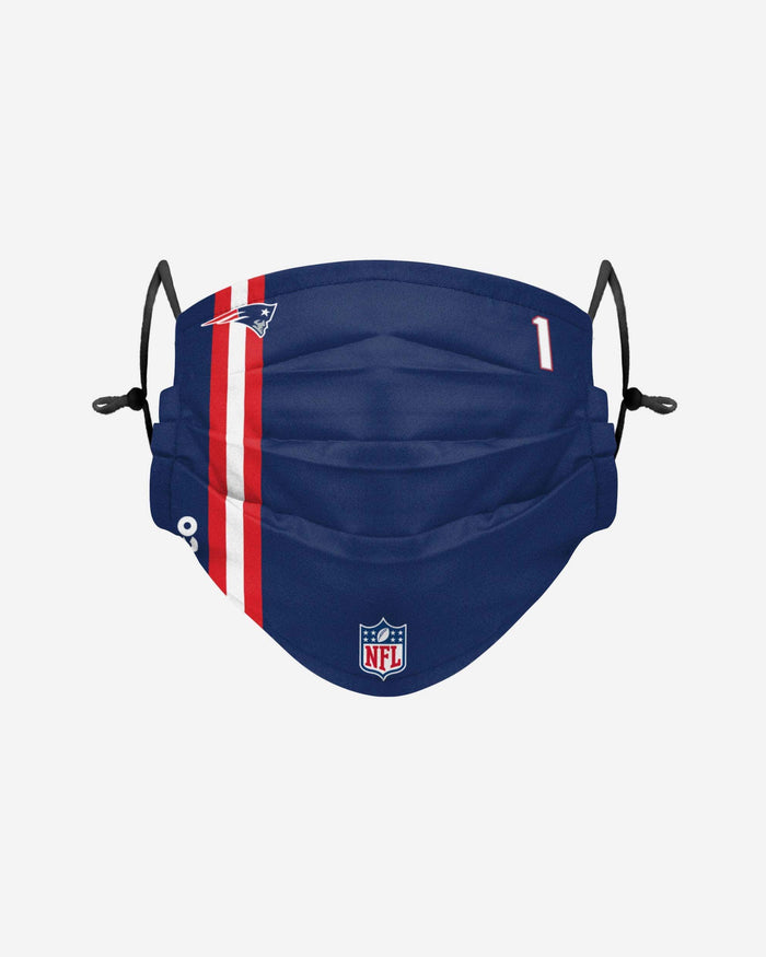 Cam Newton New England Patriots On-Field Sideline Face Cover FOCO - FOCO.com