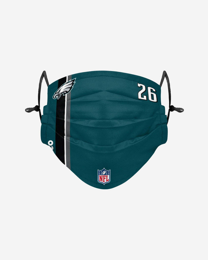 Miles Sanders Philadelphia Eagles On-Field Sideline Face Cover FOCO - FOCO.com