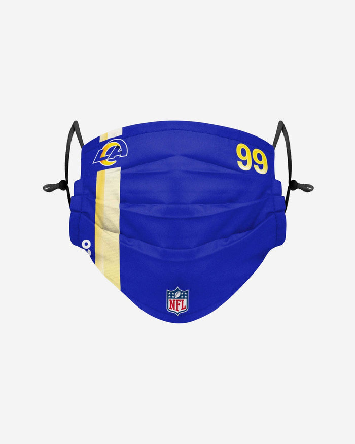 Aaron Donald Los Angeles Rams On-Field Sideline Face Cover FOCO - FOCO.com