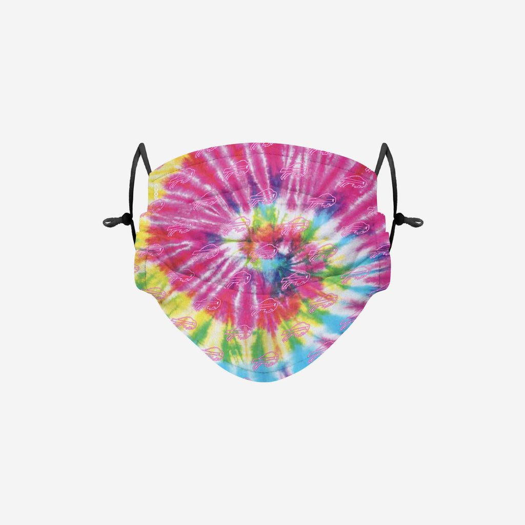 Buffalo Bills Pastel Tie-Dye Adjustable Face Cover FOCO - FOCO.com