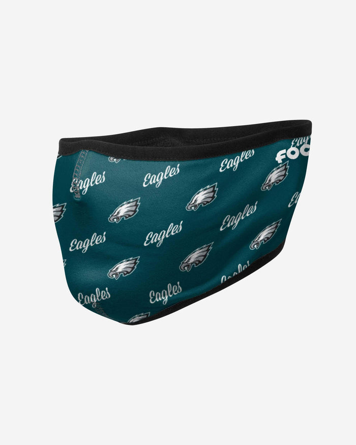 Philadelphia Eagles Repeat Script Earband Face Cover FOCO - FOCO.com