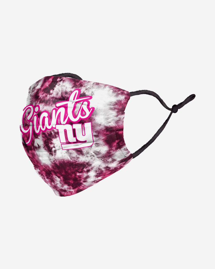 New York Giants Pink Tie-Dye Adjustable Face Cover FOCO - FOCO.com