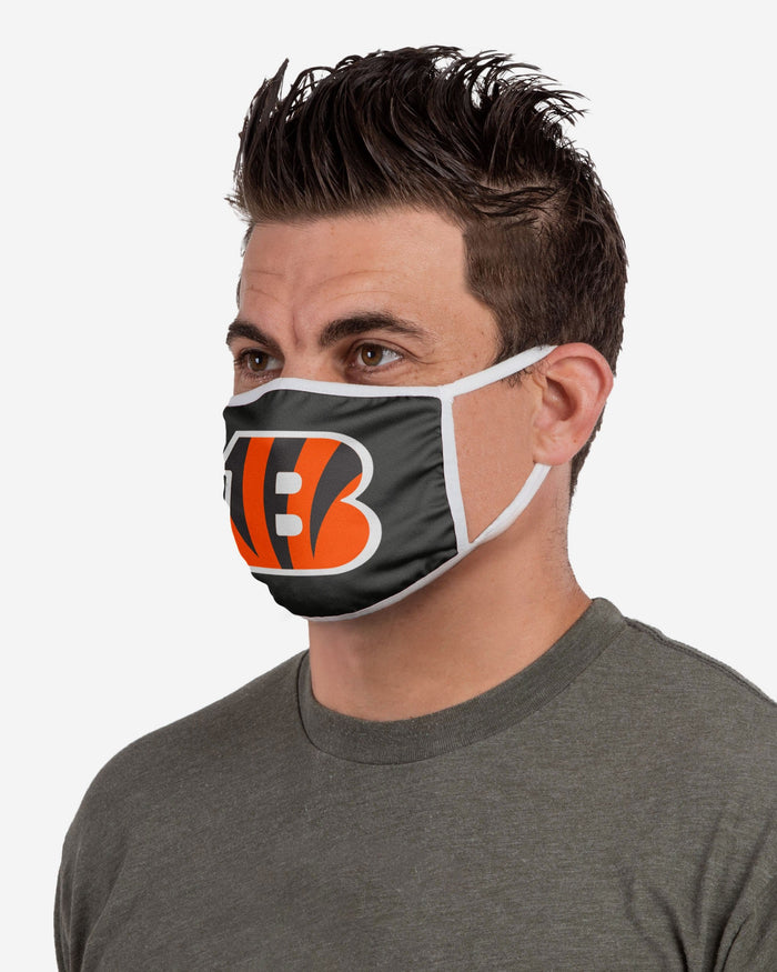 Cincinnati Bengals Solid Big Logo Face Cover FOCO - FOCO.com