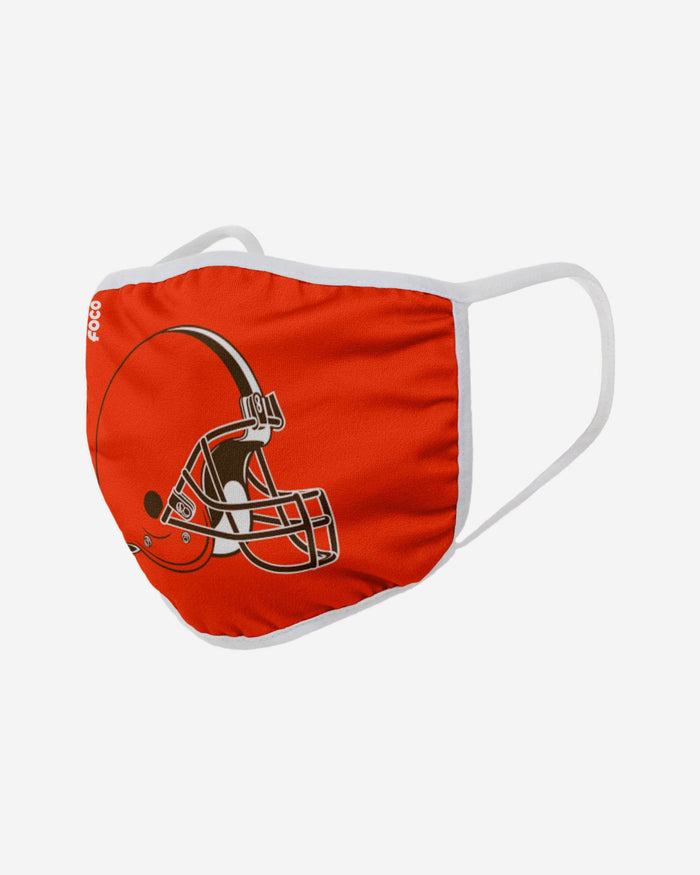 Cleveland Browns Solid Big Logo Face Cover FOCO - FOCO.com