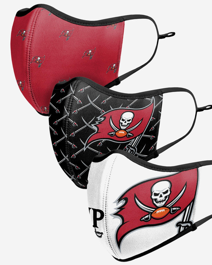 Tampa Bay Buccaneers Thematic Sport 3 Pack Face Cover FOCO - FOCO.com