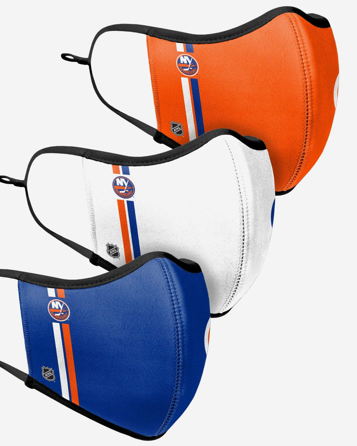 New York Islanders Sport 3 Pack Face Cover FOCO - FOCO.com