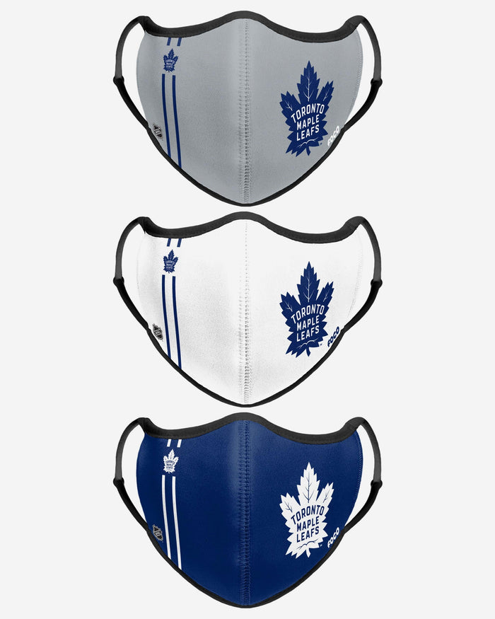 Toronto Maple Leafs Sport 3 Pack Face Cover FOCO - FOCO.com