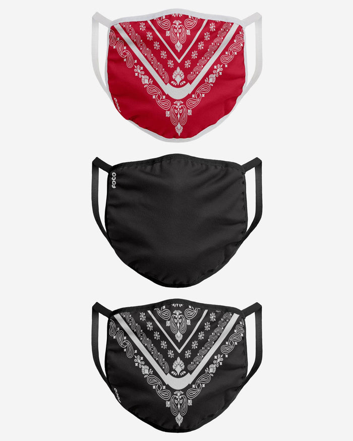 Bandana 3 Pack Face Cover FOCO - FOCO.com