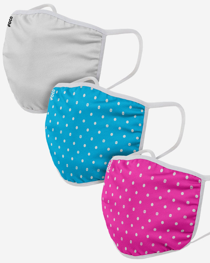 Polka Dots 3 Pack Face Cover FOCO - FOCO.com