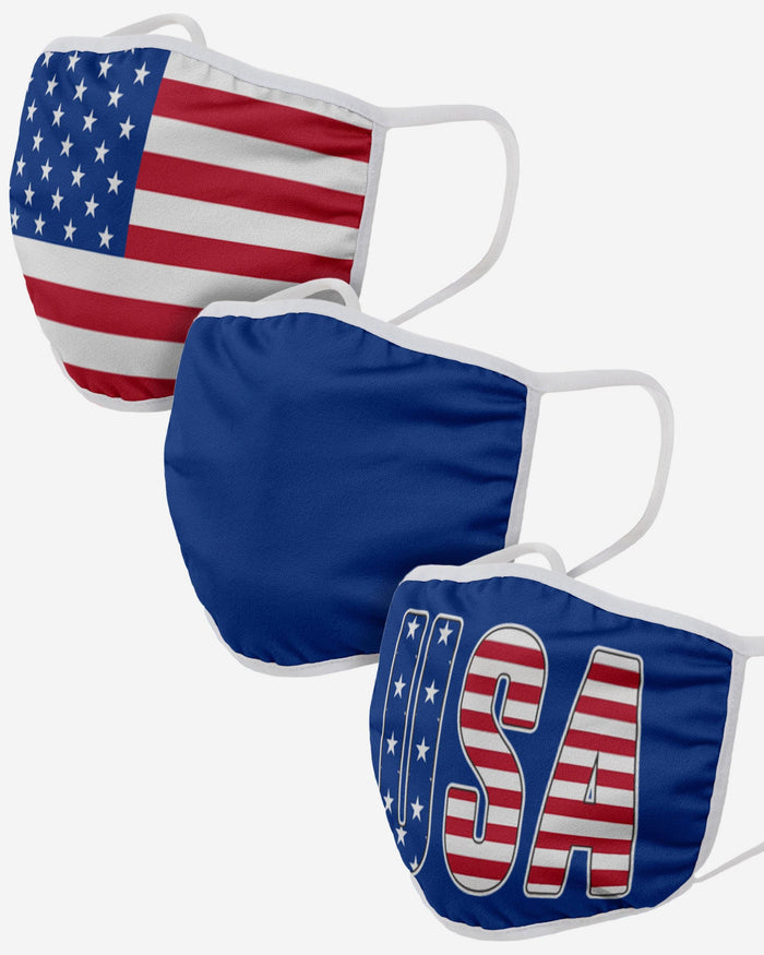 Americana 3 Pack Face Cover FOCO - FOCO.com