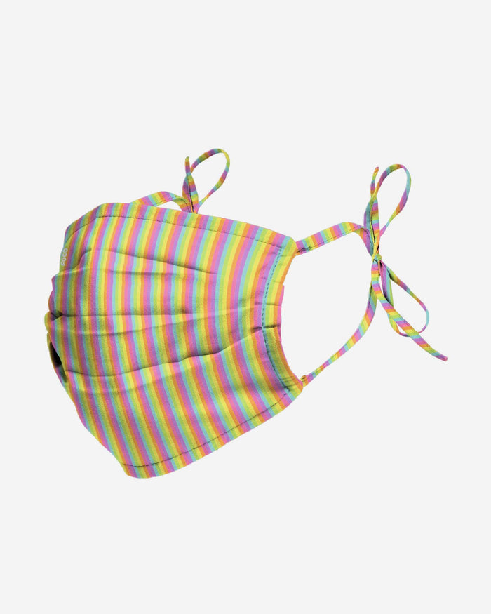 Pastel Stripes Tie-Back Face Cover FOCO - FOCO.com