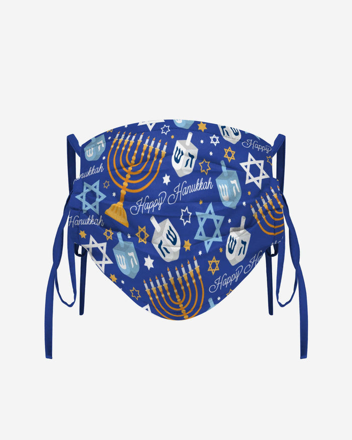 Thematic Hanukkah Tie-Back Face Cover FOCO - FOCO.com