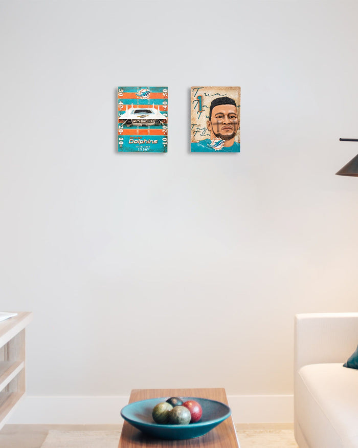 Miami Dolphins Hard Rock Stadium Wall Plaque FOCO - FOCO.com