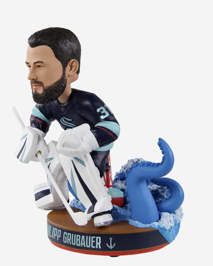 Philipp Grubauer Seattle Kraken Inaugural Bobblehead FOCO - FOCO.com