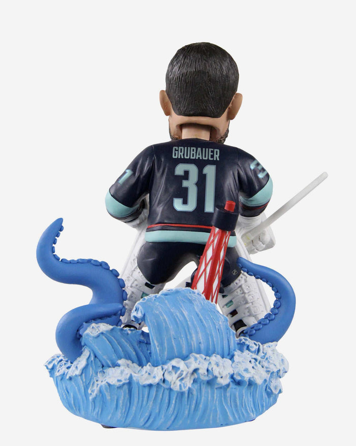 Philipp Grubauer Seattle Kraken Inaugural Bobblehead FOCO - FOCO.com