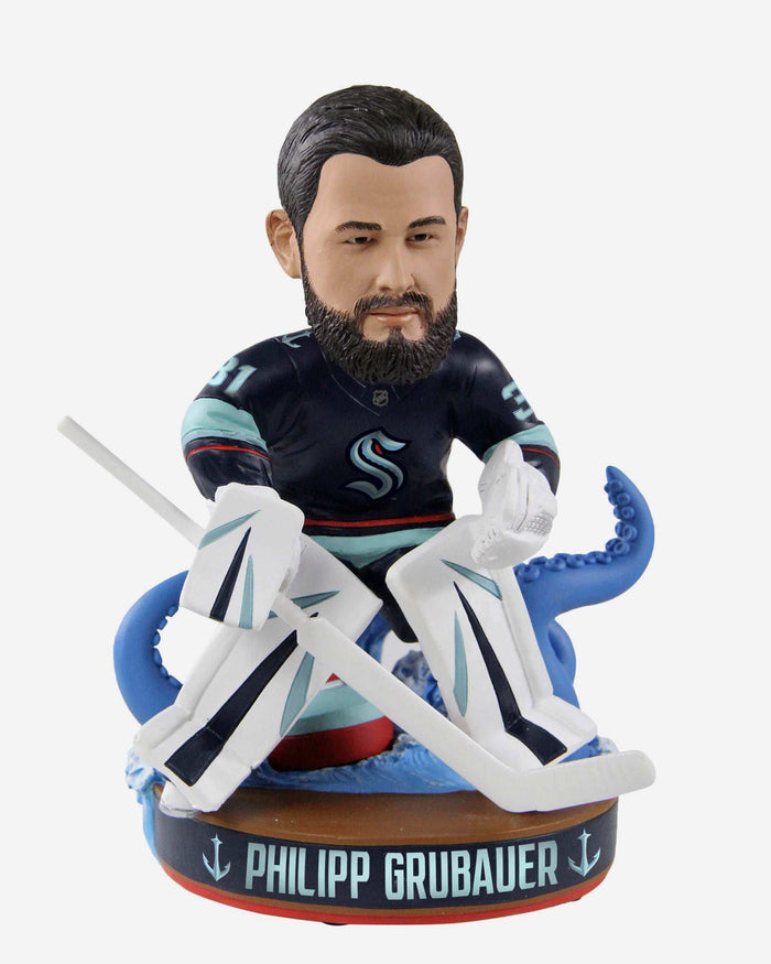 Philipp Grubauer Seattle Kraken Inaugural Bobblehead FOCO - FOCO.com