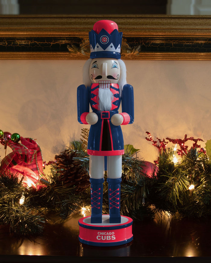 Chicago Cubs Team Spirit Nutcracker FOCO - FOCO.com