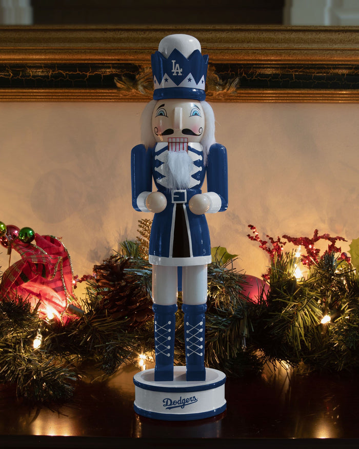 Los Angeles Dodgers Team Spirit Nutcracker FOCO - FOCO.com